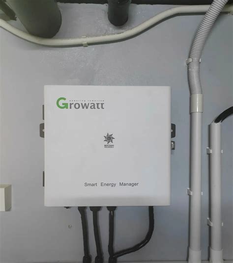 Growatt Smart Energy Manager 600kw Ip65 Parallel Anti Backflow Meter