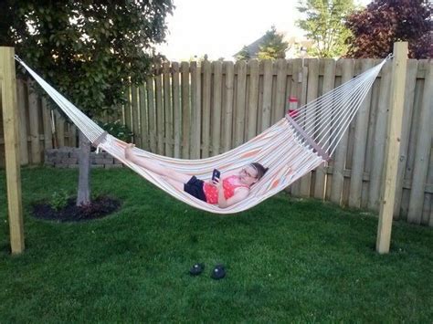 24 Lazy Day Backyard Hammock Ideas For Your Relaxation Area Backyard