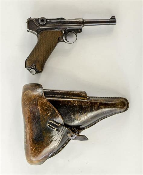 Erfurt 1914 Luger 1917 Dated 9mm Pistol Online Pistol Auction
