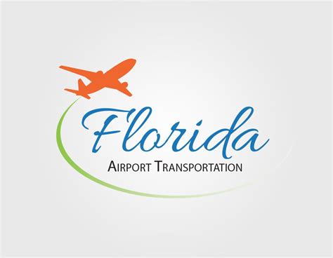 Florida Airport Transportation Logo Design Travel Agency Logo
