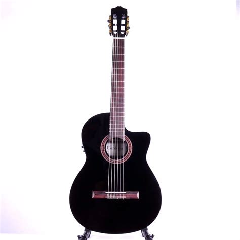 Cordoba Iberia C5 Cebk Classical Electro Acoustic Cutaway Guitar Black