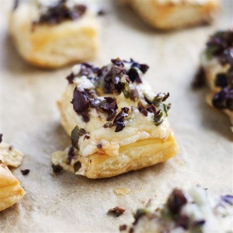 This Olive And Gruyere Puff Pastry Tartlets Recipe Is One Of My New