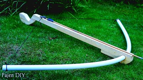 Diy How To Make Long Pvc Crossbow Diy Craft Youtube