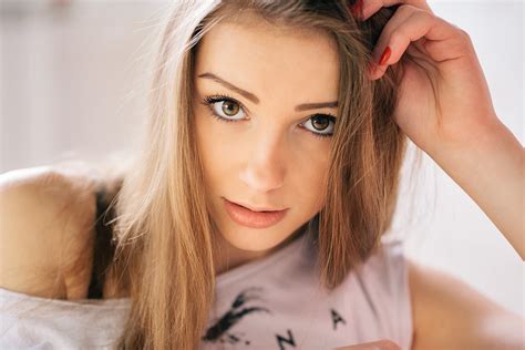 Hintergrundbilder Gesicht Frau Modell Porträt Blond Lange Haare Fotografie Mode Haar
