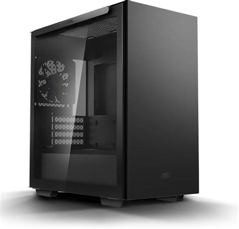 Deepcool Macube 110 Micro Atx Case With Full Size Magnetic Tempered