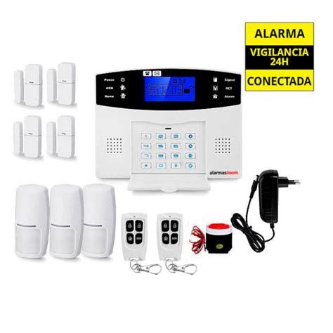 Alarma Hogar Para Mas Seguridad 4 Detectores Apertura 3 Sensores Movimiento Az017 23