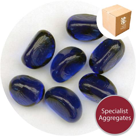 Buy Glass Stones Dark Blue Specialist Aggregates Ltd