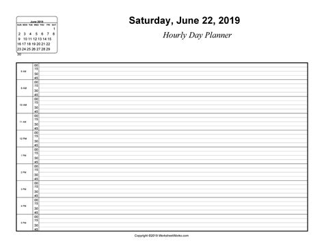 Print A Schedule For Every 15 Minute Time Frames Best Calendar Example