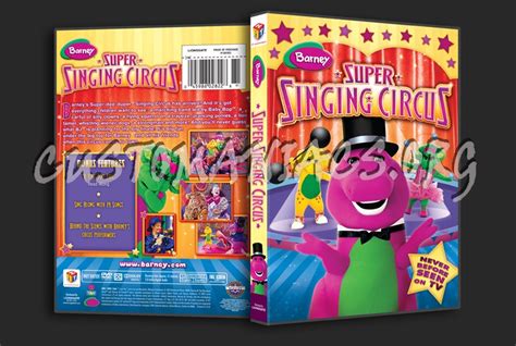 Barney Super Singing Circus Dvd Cover Dvd Covers And Labels By