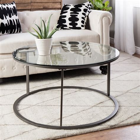Clear round glass table top, 1/2 in. 40 Best Metal Glass Coffee Tables | Coffee Table Ideas