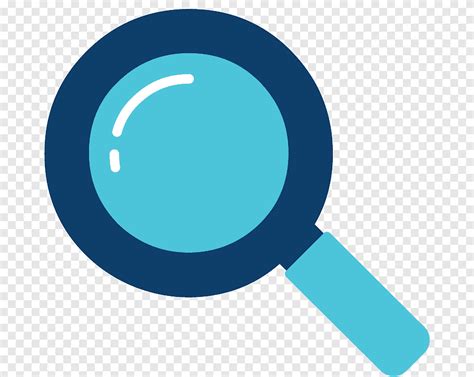 Magnifying Glass Circle Magnifying Glass Glass Blue Png Pngegg