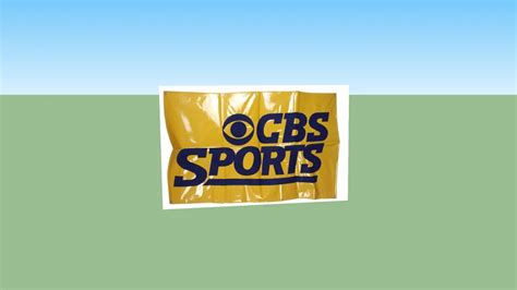 Cbs Sports Banner 3d Warehouse