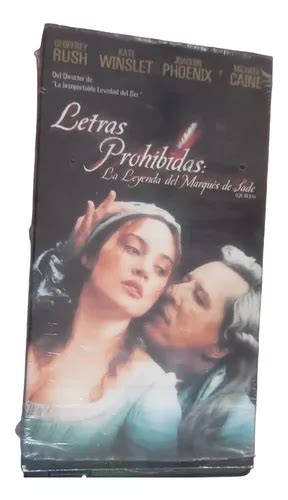 Película Vhs Letras Prohibidas La Leyenda Del Marques De Sad Meses