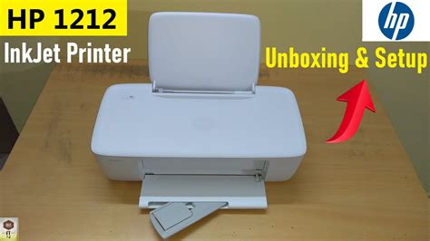 Hp Deskjet 1212 Single Function Inkjet Colour Printer Unboxing Home