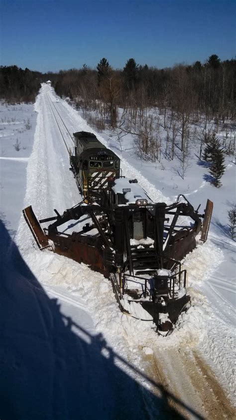 A Proper Snow Plow 736 X 1308 Train Train Travel Old Trains