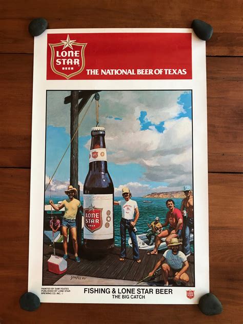 Lone Star Beer Poster For Sale Only 3 Left At 65