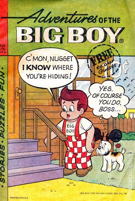 Adventures Of The Big Boy 1957 1996 Webs Adv Corp Restaurant Promo