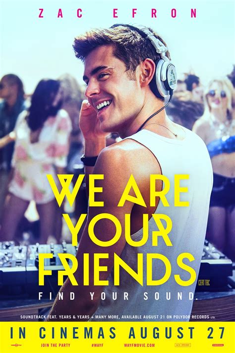 In Cinemas August 28 2015 — We Are Your Friends No