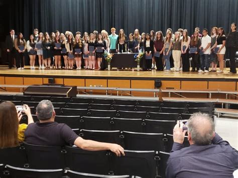 Middletown North Recognizes Rho Kappa Social Studies Honor Society