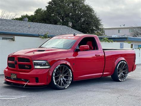 Ram Rt Single Cab With Widebody And Huge Wheels Looks Like A Ford