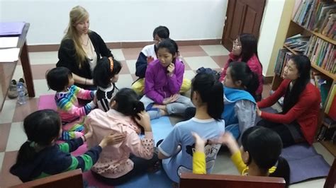 Sophie With Group In Vietnam Story Massage