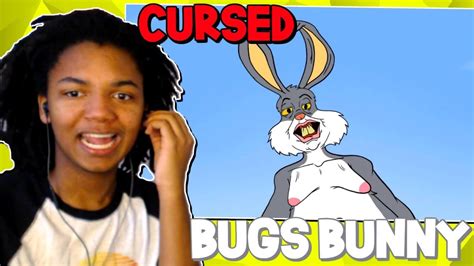 Cursed Bugs Bunny Bugs Taking Cheeks 😈 Meatcanyon Wabbit Season