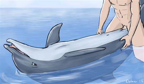 Rule 34 2015 Animal Genitalia Cetacean Cum Dolorcin Dolphin Duo