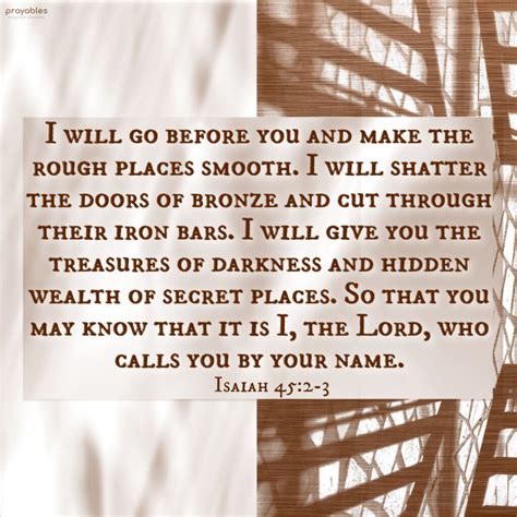 Bible Isaiah 452 3 Prayables