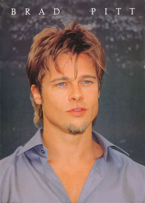 Poster Actor Brad Pitt Very Young Free Shipping