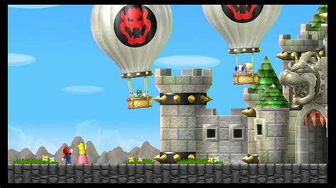 New Super Mario Bros Wii 100 Walkthrough Finale 8 Castle Final Boss
