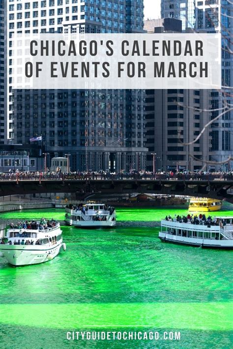 Chicagos March Calendar Of Events