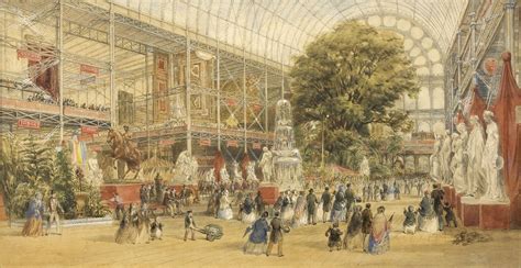 Queen Victoria Opening The 1851 Universal Exhibition At The Crystal