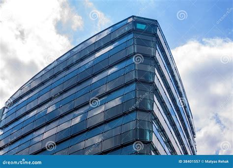 Modern Glass Building Stock Image Image Of Exterior 38401557