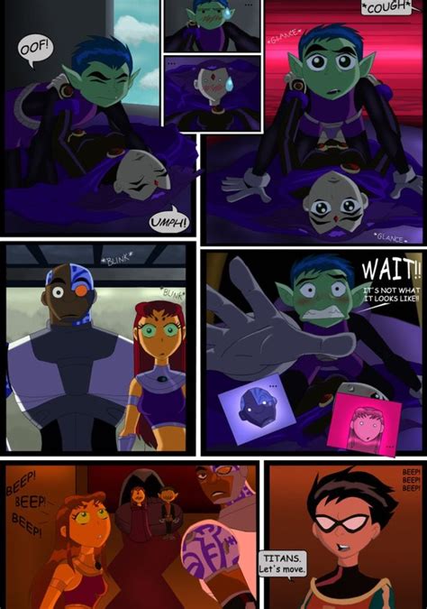 Switched By Limey Page Raven Teen Titans Teen Titans Drawings