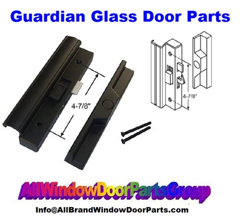 Guardian Glass Sliding Glass Patio Door Part Replaces Wood Handle Type