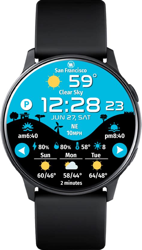 Hills Samsung Galaxy Watch Face Now Watch Faces And Applications