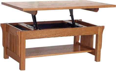 Tangkula wood lift top coffee table, modern coffee table w/hidden compartment and open storage shelf for living room office reception room, lift coffee table (brown) 4.5 out of 5 stars 1,545 $179.99 $ 179. Landmark Lift Top Coffee Table | Amish Lift Top Coffee Table