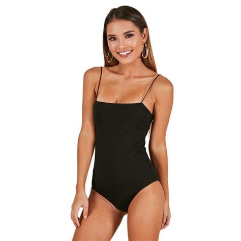 Summer Sexy Bodysuits Sleeveless Skinny Spaghetti Strap Backless Bodysuit Slim Tops Overalls