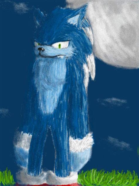 Sonic The Werehog By Luke Ario On Deviantart