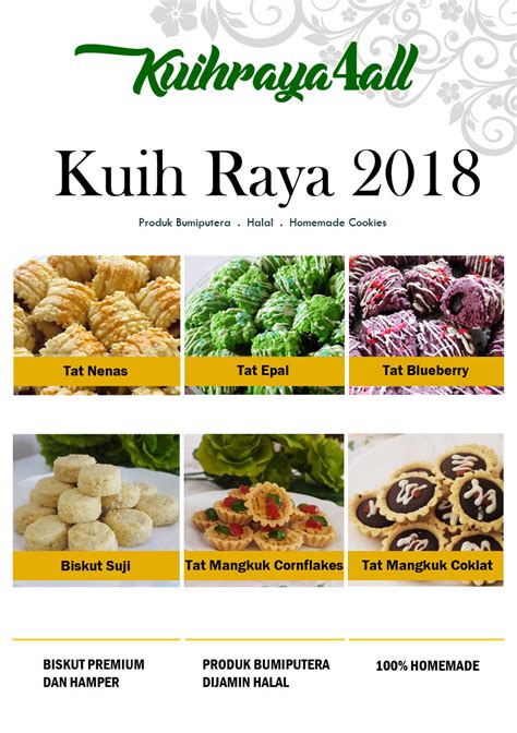 10 things you should do this raya via hype.my. Kuih Raya 2018: 2017