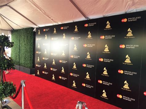 Mastercards Rock The Red Carpet Grammy Events In Los Angeles
