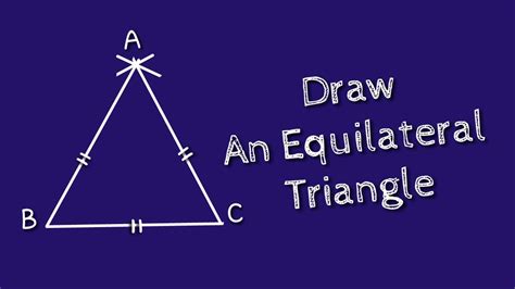 How To Draw A Equilateral Triangle Angleactivity19