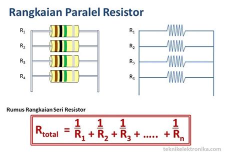 Rangkaian Seri Dan Paralel Resistor Serta Cara Menghitung Nilainya