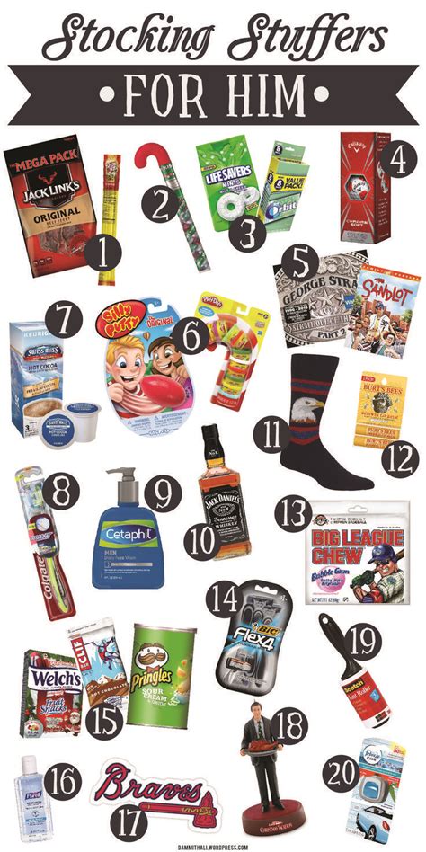 The Top Ten Stocking Stuff For Him