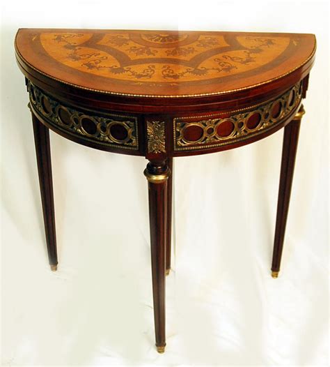 Showing results for round wood card table. Regent Antiques - Occasional and side tables - French Empire Round Card Table w/Ormolu Mounts