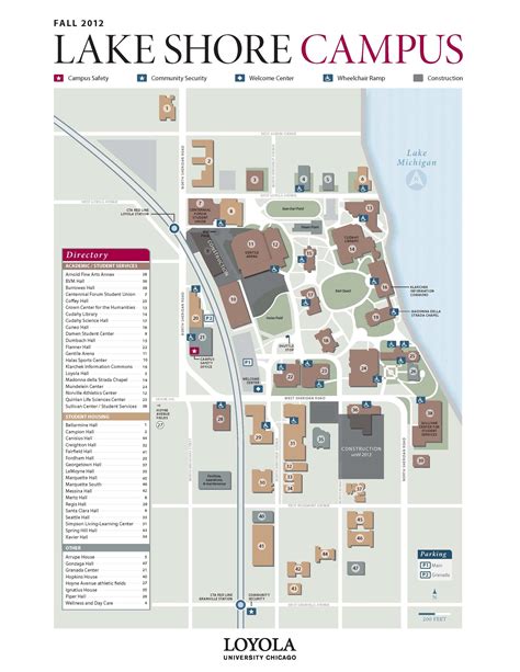Loyola University Map Map Of Loyola University Maryland