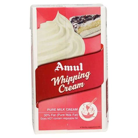 Amul Whipping Cream 1l