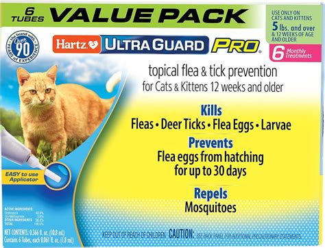 Hartz Ultraguard One Spot For Cats And Kittens Instructions Sale Online
