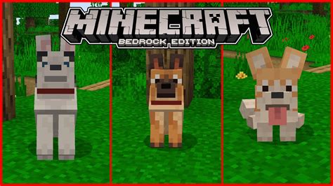 The Doggos Texture Pack For Minecraft Minecraft Bedrock 119 120