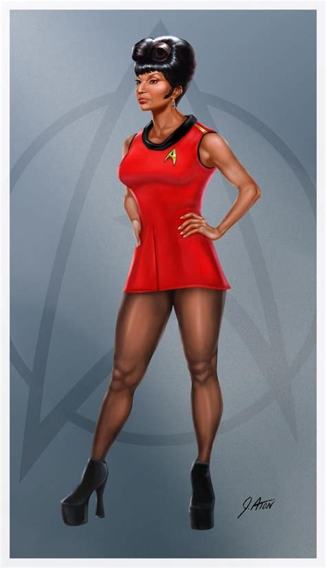 Lieutenant Uhura By Artzine20 On Deviantart Star Trek Art Star Trek Characters Star Trek Artwork